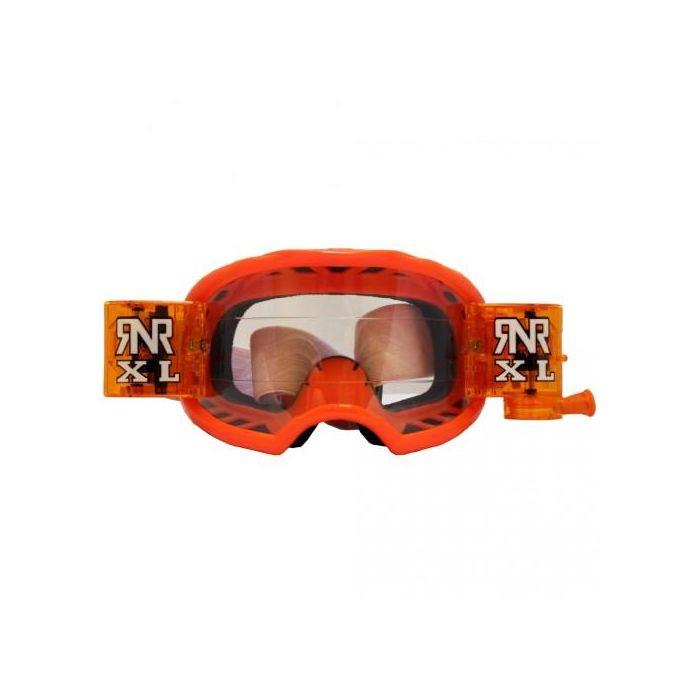 RNR Rip N Roll XL Colossus Roll Off Orange Goggles